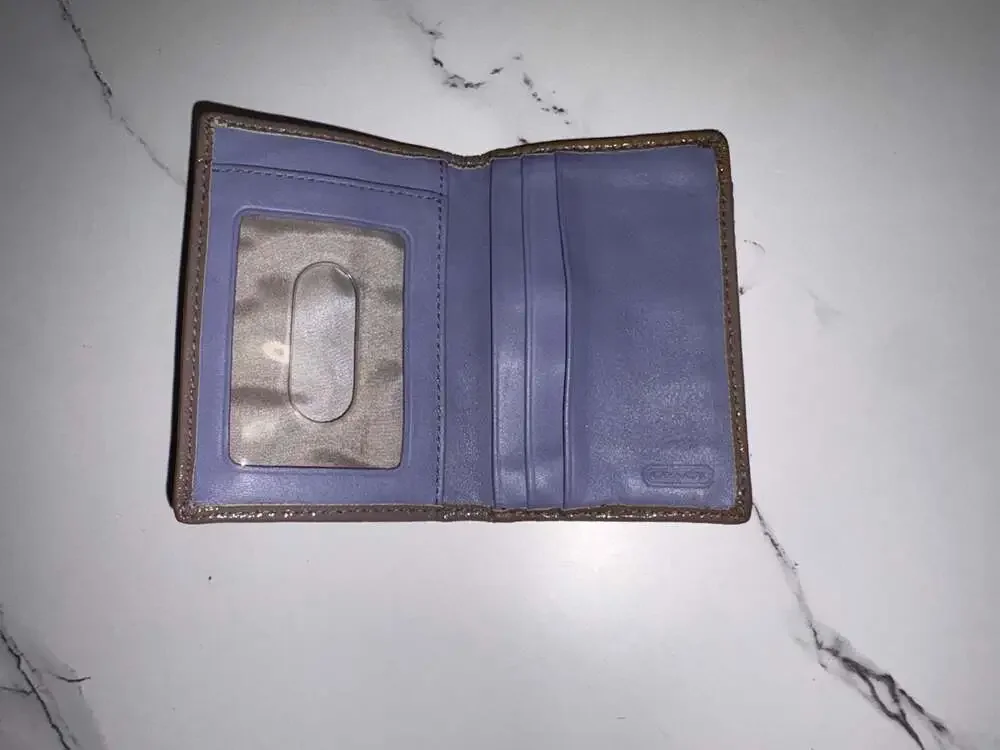 Coach bifold wallet
